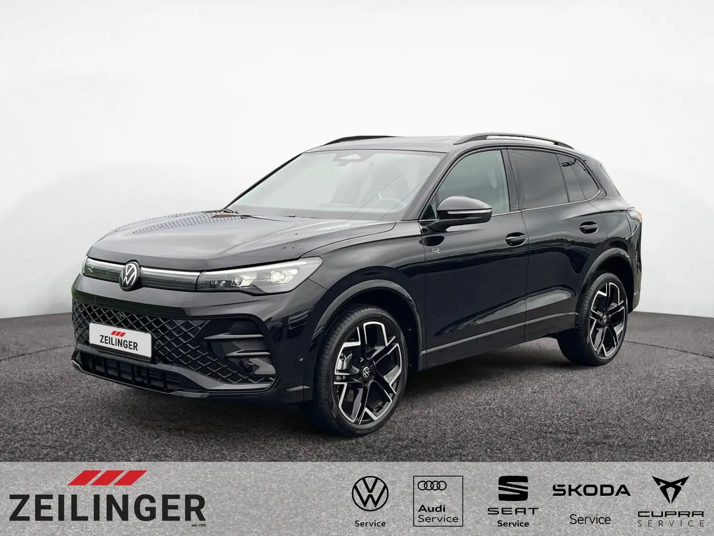 Volkswagen Tiguan R-Line 4Motion TDI DSG|20"|AHK|PANO|BLACK Schwarz - 1