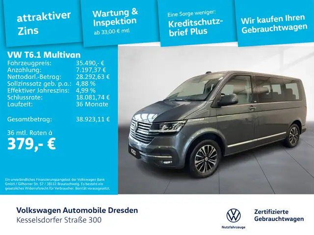 Volkswagen T6.1 Multivan 2.0 TDI DSG Generation Six AHZV LE