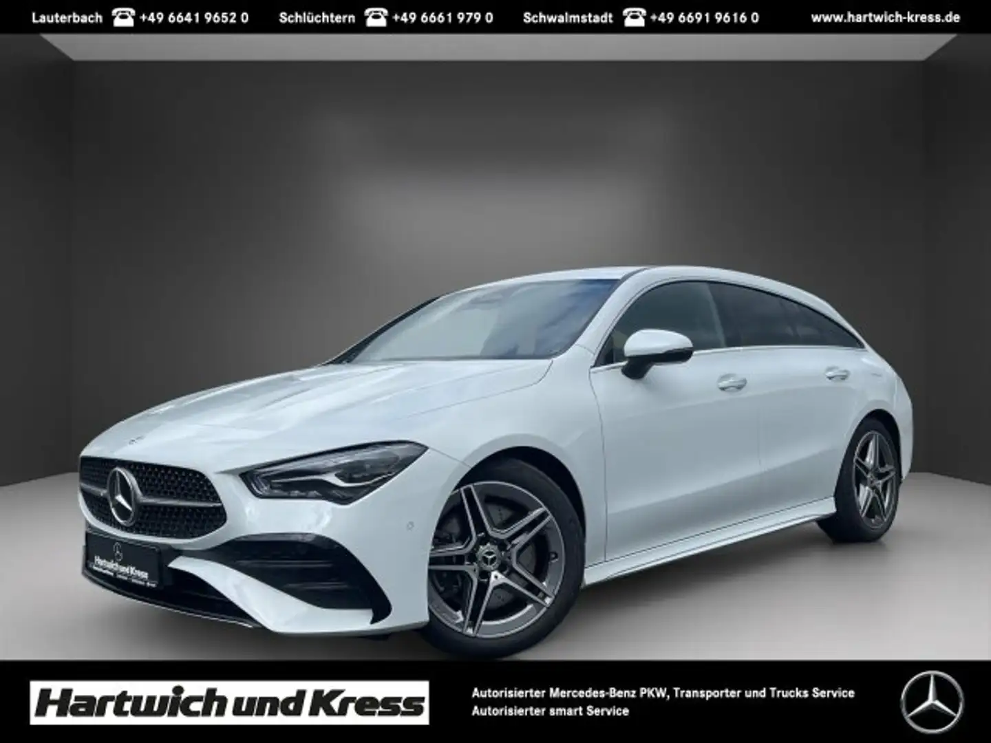 Mercedes-Benz CLA 250 CLA 250 4Matic Shooting Brake AMG Line+AHK+Memory+ Белый - 1
