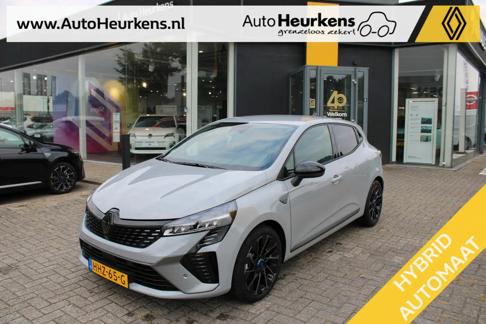 Renault Clio E-Tech Full Hybrid 145 esprit Alpine l Origineel N Gris - 1