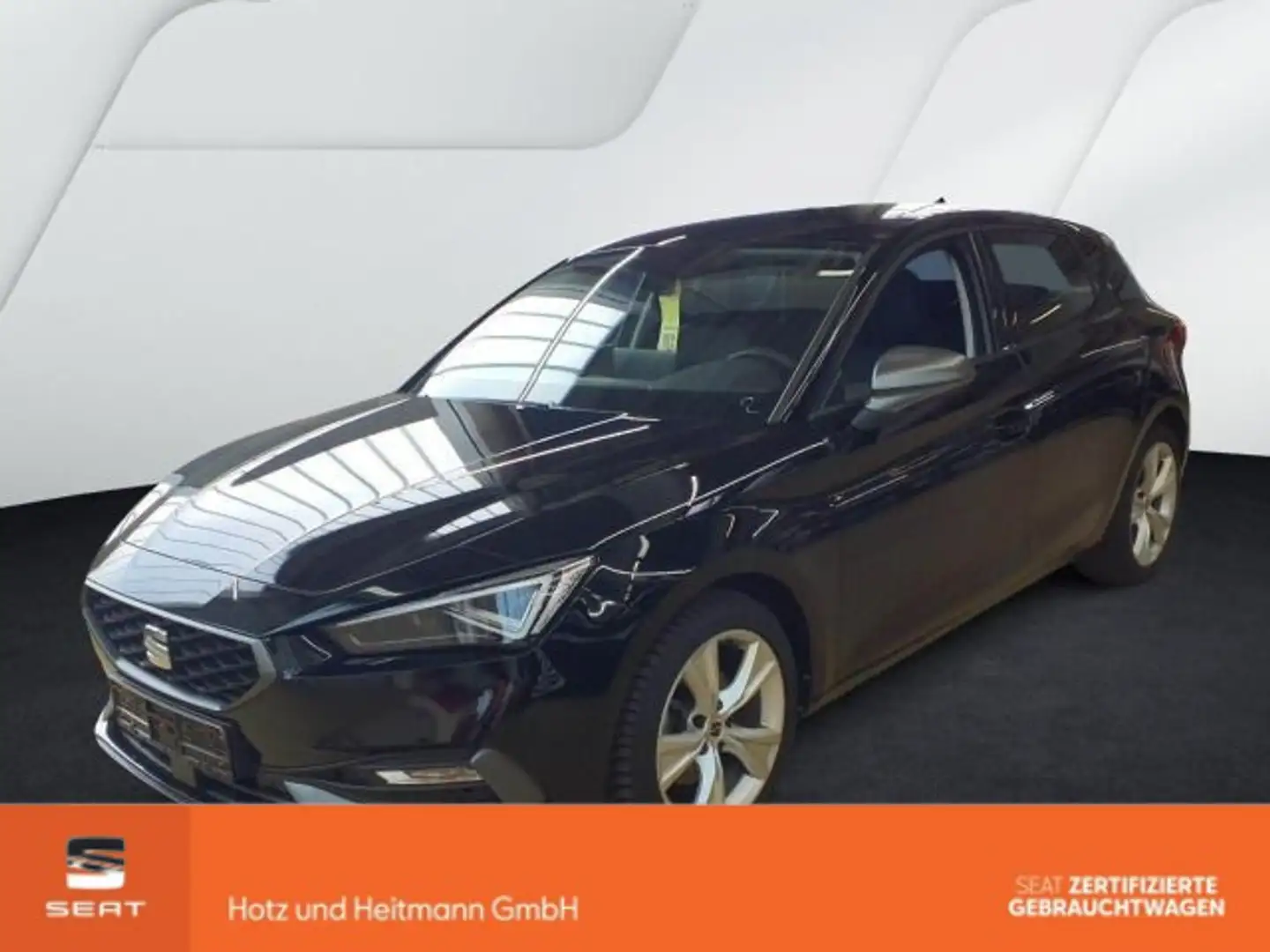 SEAT Leon FR 1.5 eTSI DSG FR Matrix/ACC Zwart - 1