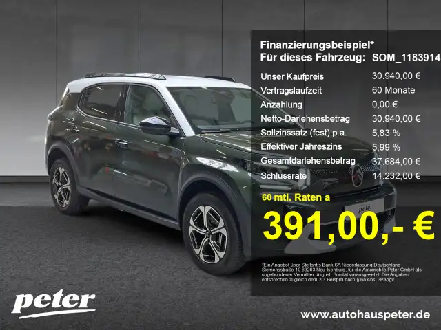 Citroen C3 Aircross e-C3 Aircross ë-MAX 113 +11KW OBC+Navi+Winter+