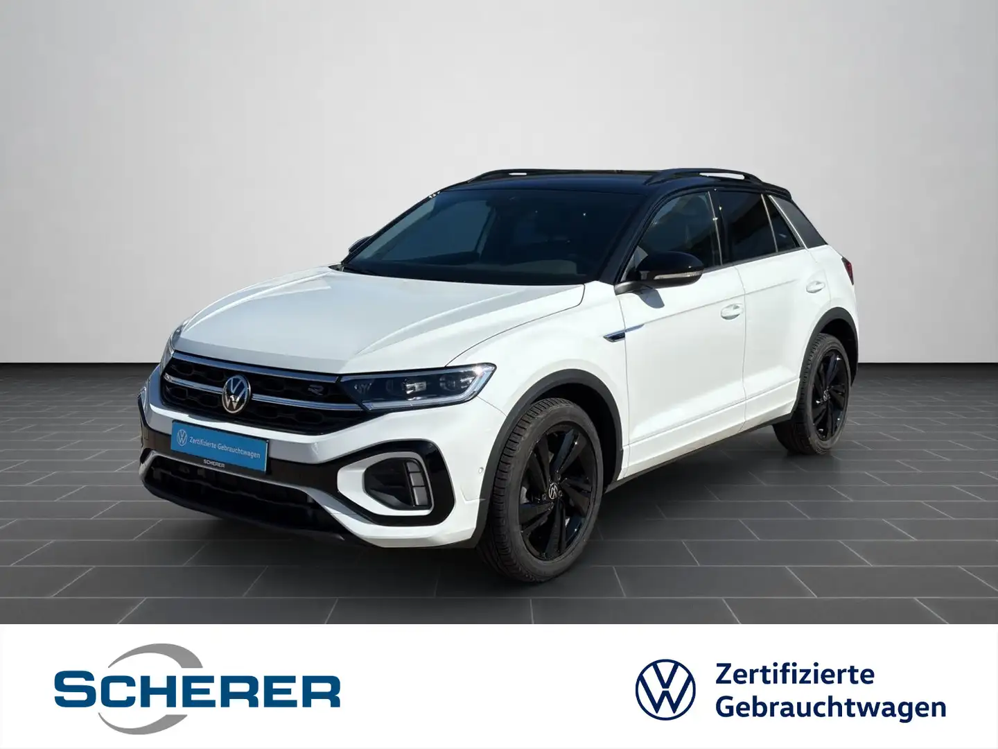 Volkswagen T-Roc R-Line 1.5 TSI DSG R line LED NAVI SHZ Weiß - 1