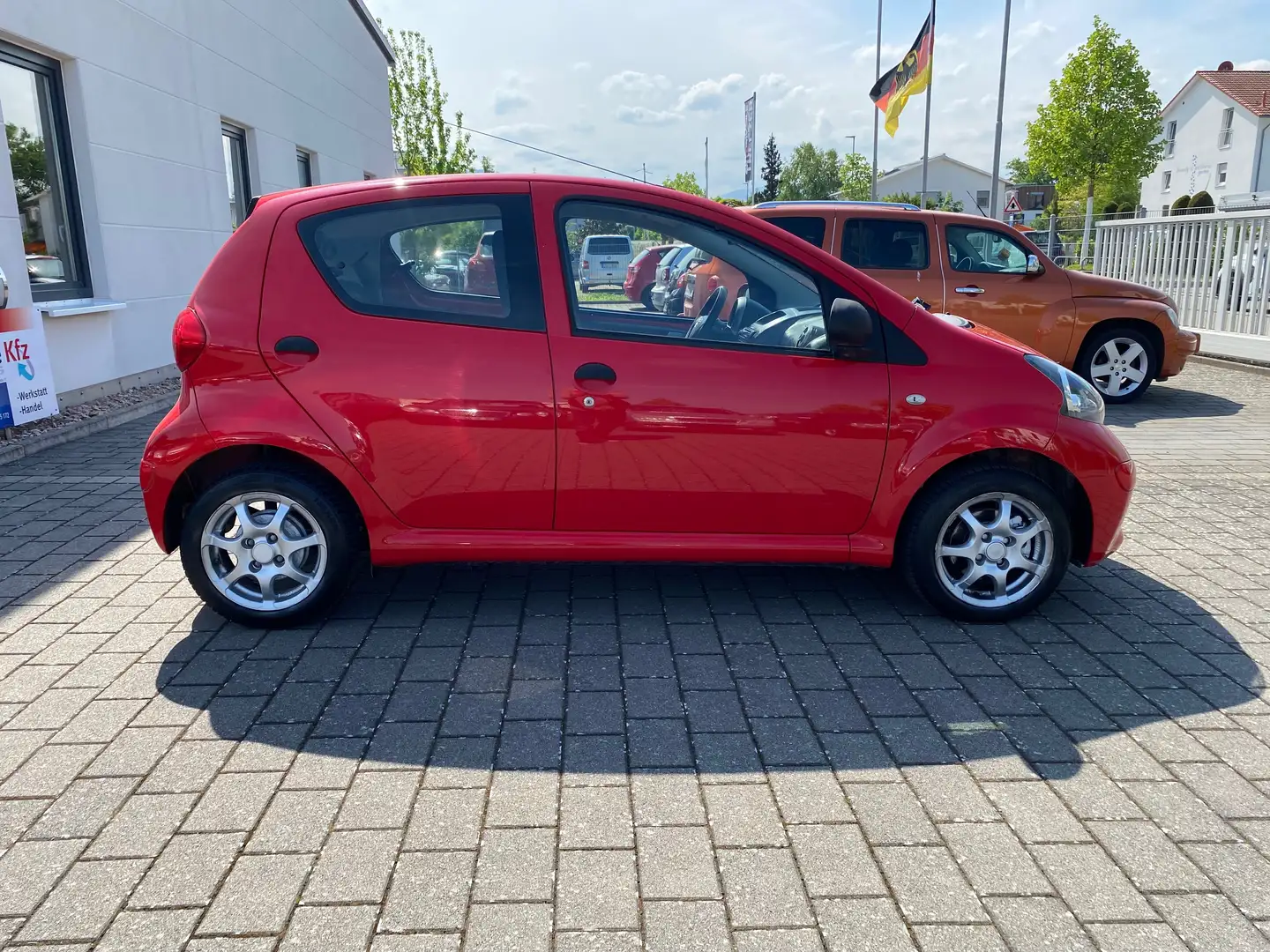 Toyota Aygo Klima / TÜV / Service/Garantie* Rood - 1