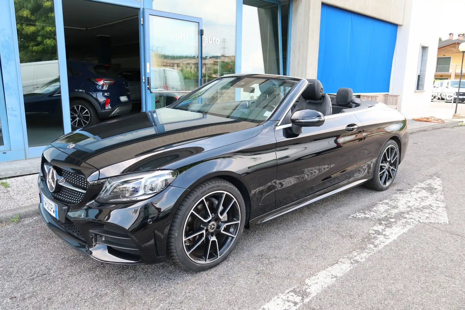 Mercedes-Benz C 220 C 220 d 4Matic Auto Cabrio Premium Nero - 2