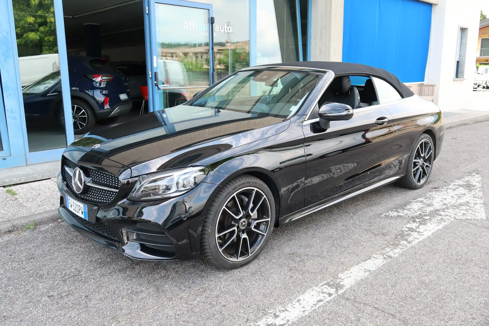 Mercedes-Benz C 220 C 220 d 4Matic Auto Cabrio Premium Nero - 1