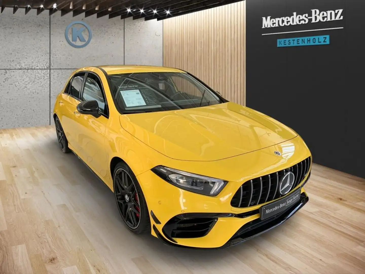 Mercedes-Benz A 45 AMG AMG A 45 S 4M+ Kompaktlimo *ADVANCEDPLUS*MBUX* Jaune - 2