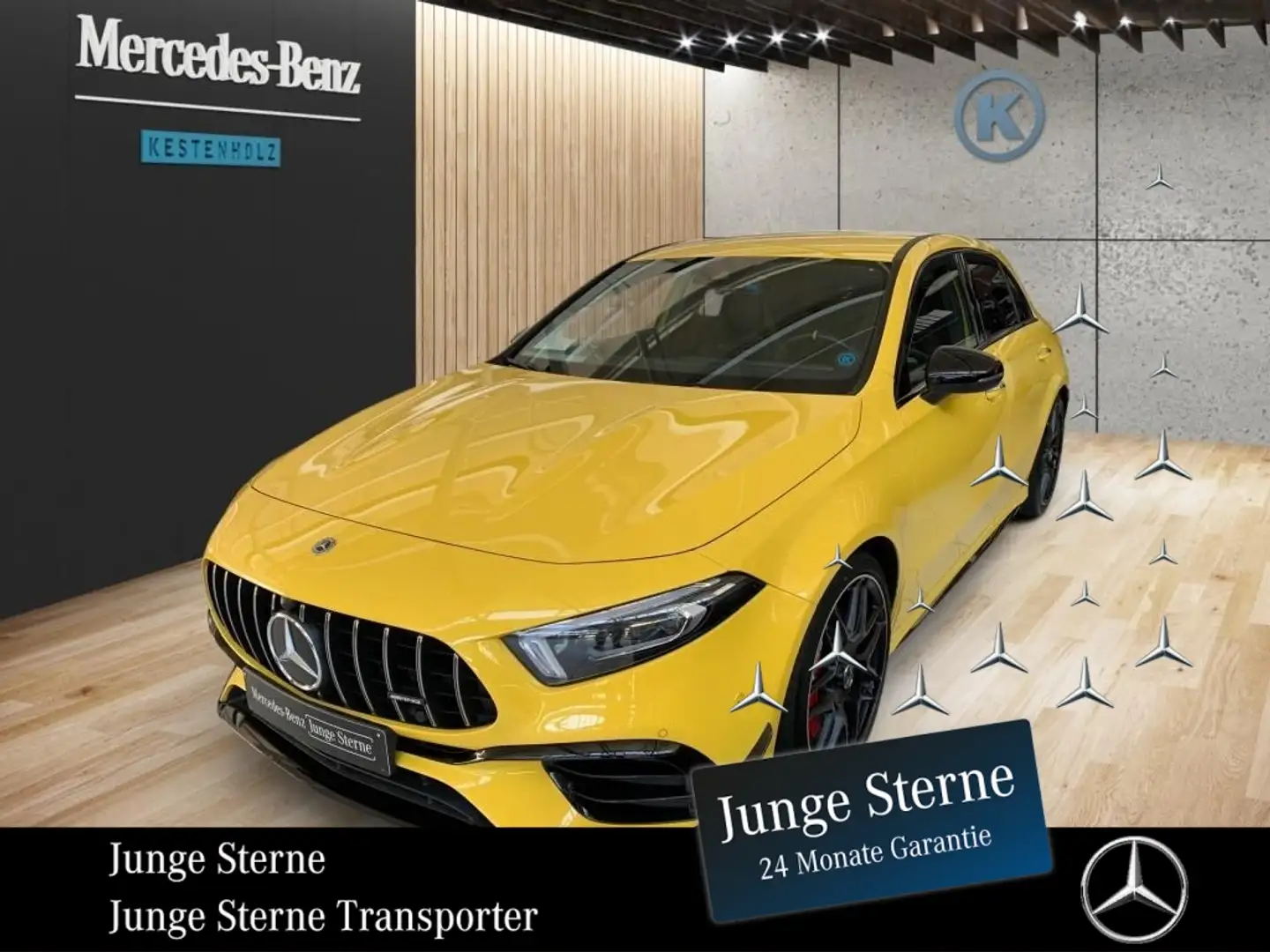 Mercedes-Benz A 45 AMG AMG A 45 S 4M+ Kompaktlimo *ADVANCEDPLUS*MBUX* Jaune - 1