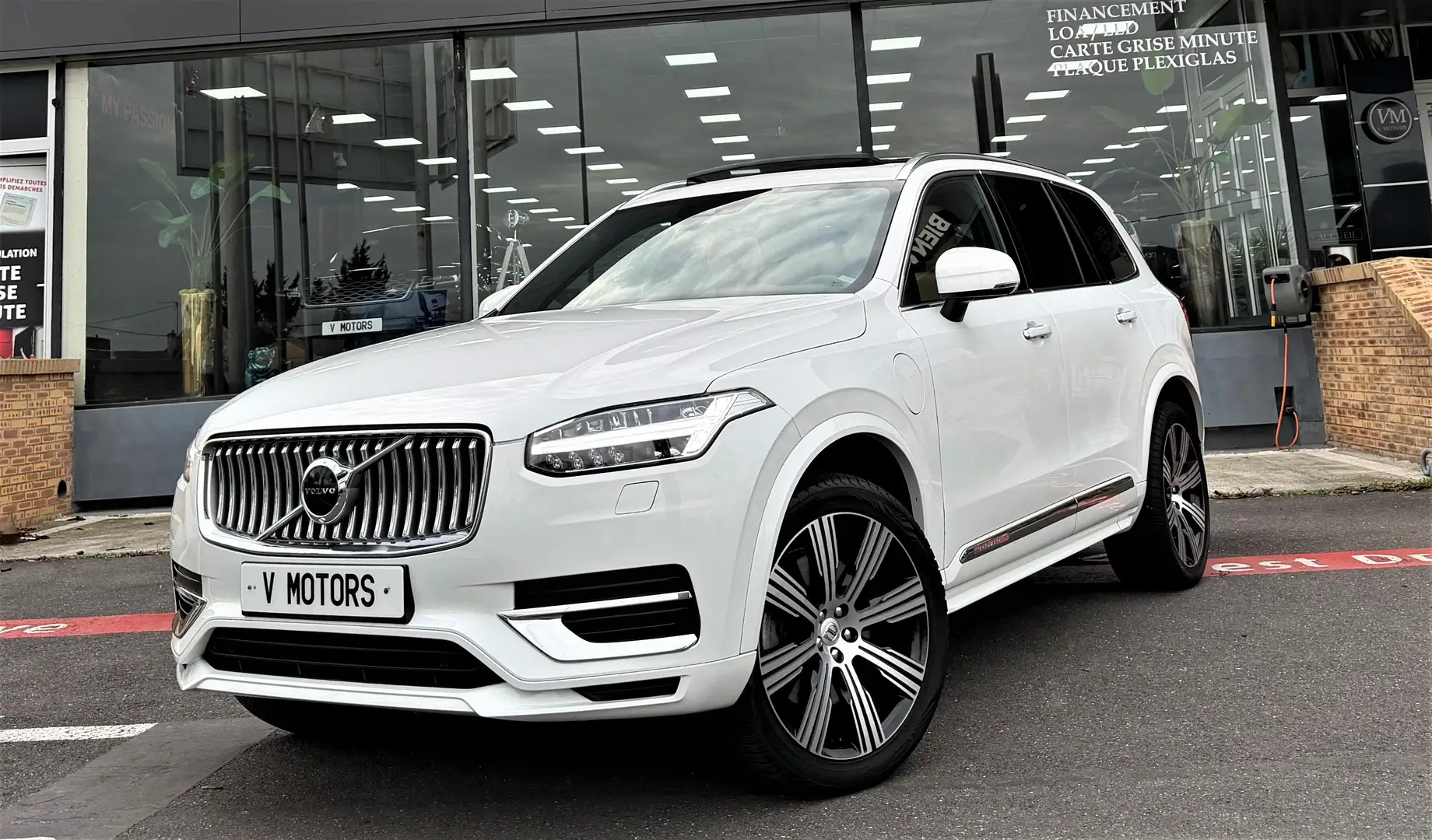 Volvo XC90 T8 Inscription Design' Luxe AWD 392 Performance Blanco - 1