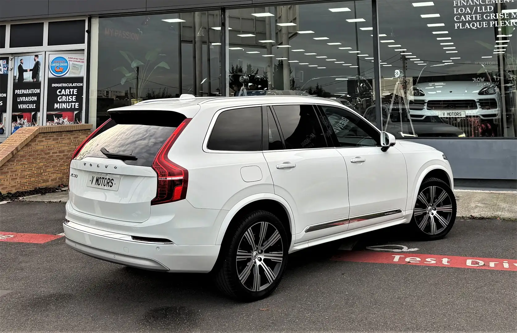 Volvo XC90 T8 Inscription Design' Luxe AWD 392 Performance Blanco - 2