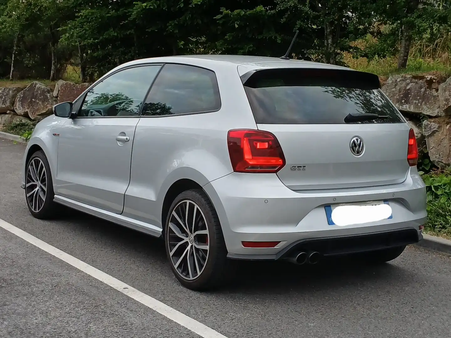 Volkswagen Polo GTI Polo 1.8 TSI 192 BMT GTI Plateado - 2