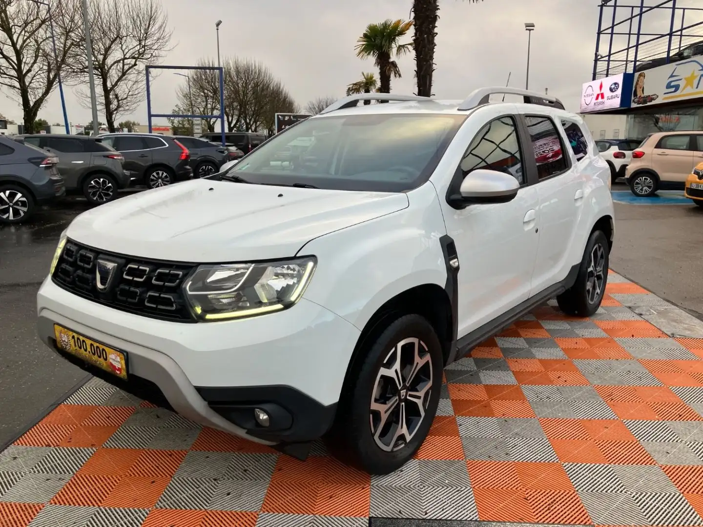 Dacia Duster Blue dCi 115 4X2 PRESTIGE GPS 2 Places 11950HT Blanc - 2