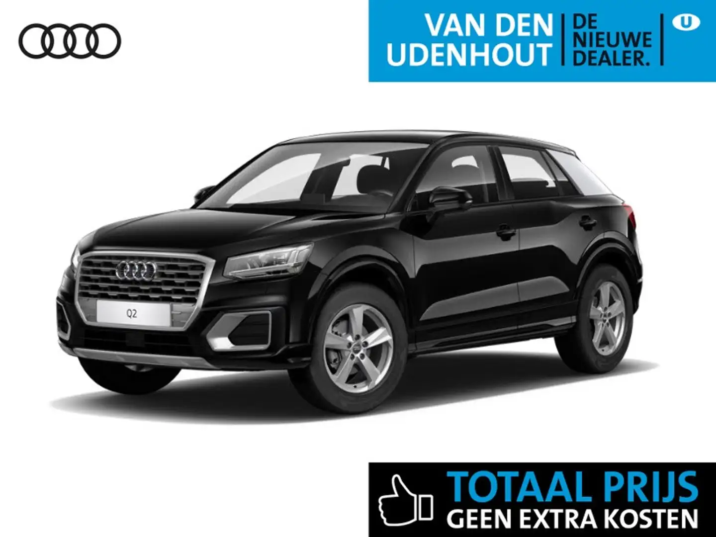 Audi Q2 EPIC TFSI 85 kW / 116 pk Zwart - 1