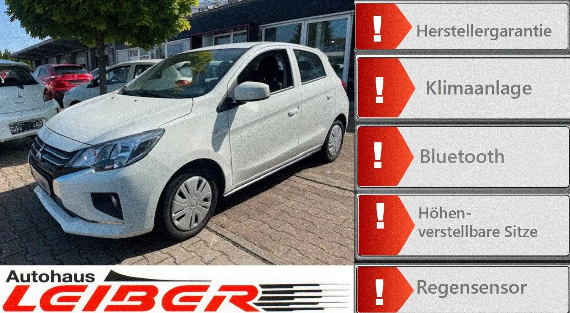 Mitsubishi Space Star Select Weiß - 1