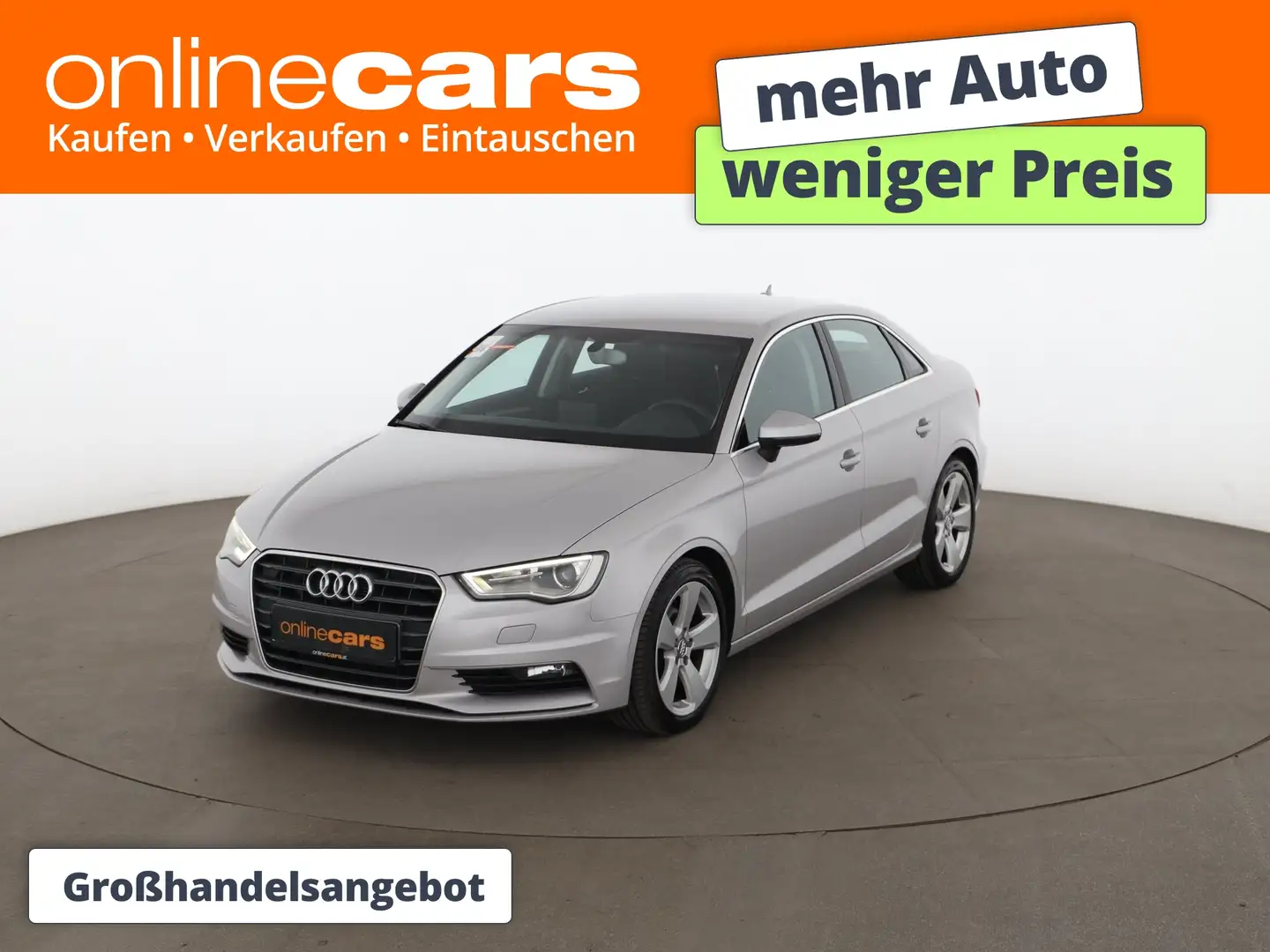 Audi A3 Limousine 2.0 TDI Ambition XENON NAVI SITZHZG Grau - 1