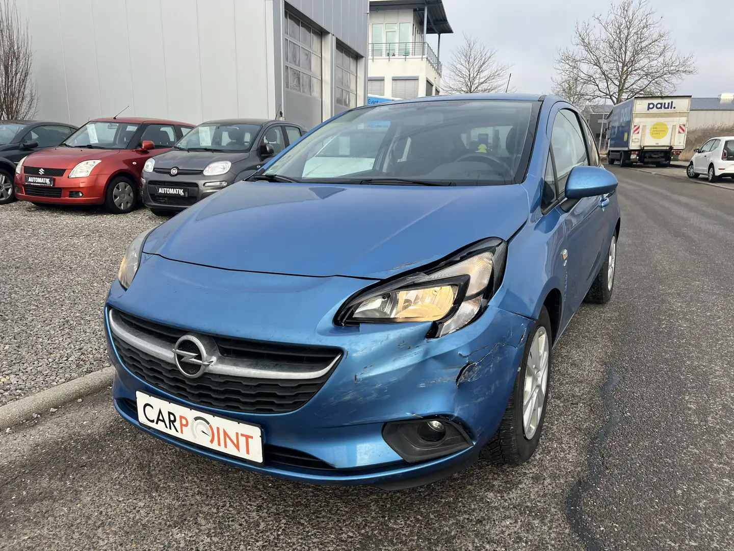 Opel Corsa *1,4*Edition*Euro6*3Türig*Klima*Lenkrad+Sitzh.* Blau - 2