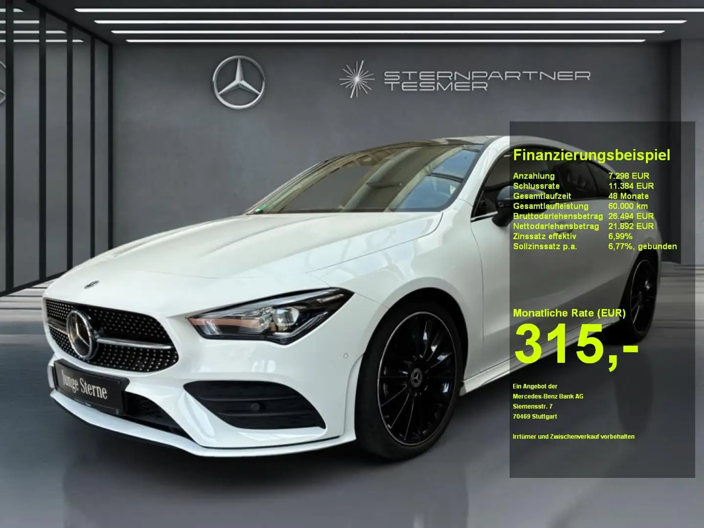 Mercedes-Benz CLA 200 CLA 200 d SB AMG+NIGHT+PANO+CARPLAY+DISTR.+LED Wit - 1
