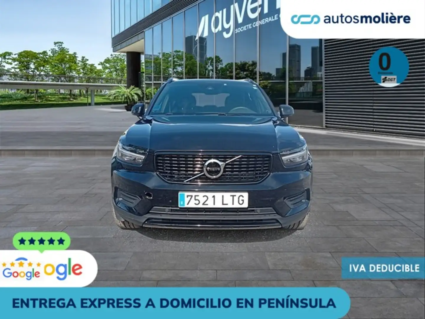 Volvo XC40 T5 Recharge R-Design Aut. Negro - 2