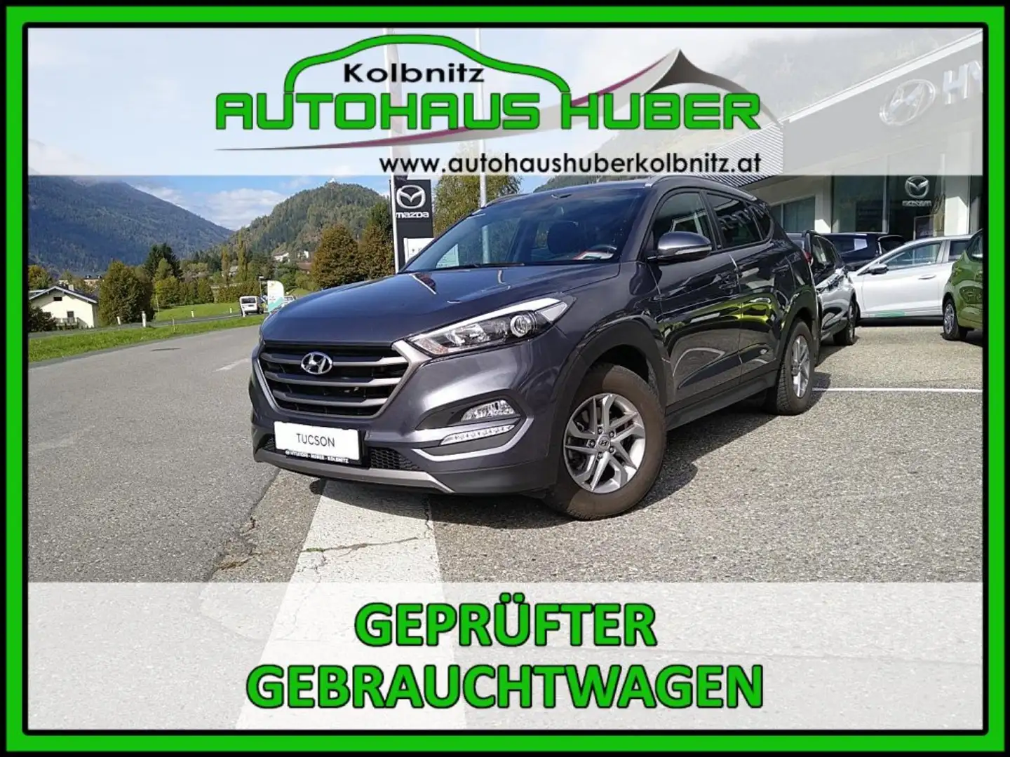 Hyundai TUCSON GO 1,7 CRDi 2WD MT 807e Grau - 1