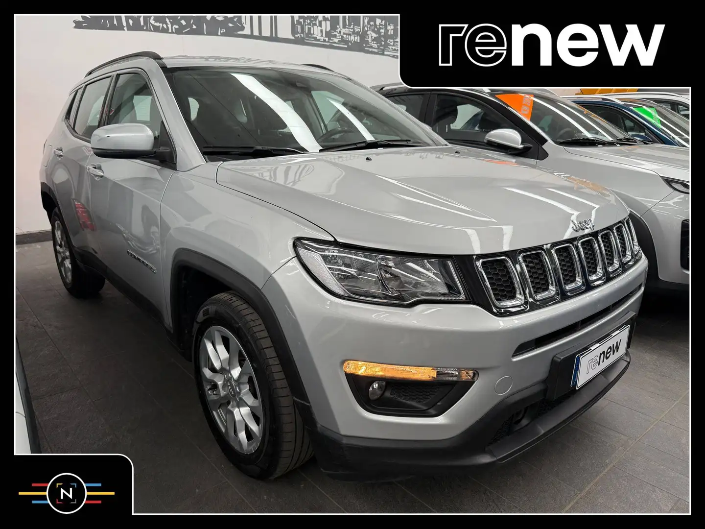 Jeep Compass Longitude 1.6 mjt 120cv 2WD my20 Zilver - 1