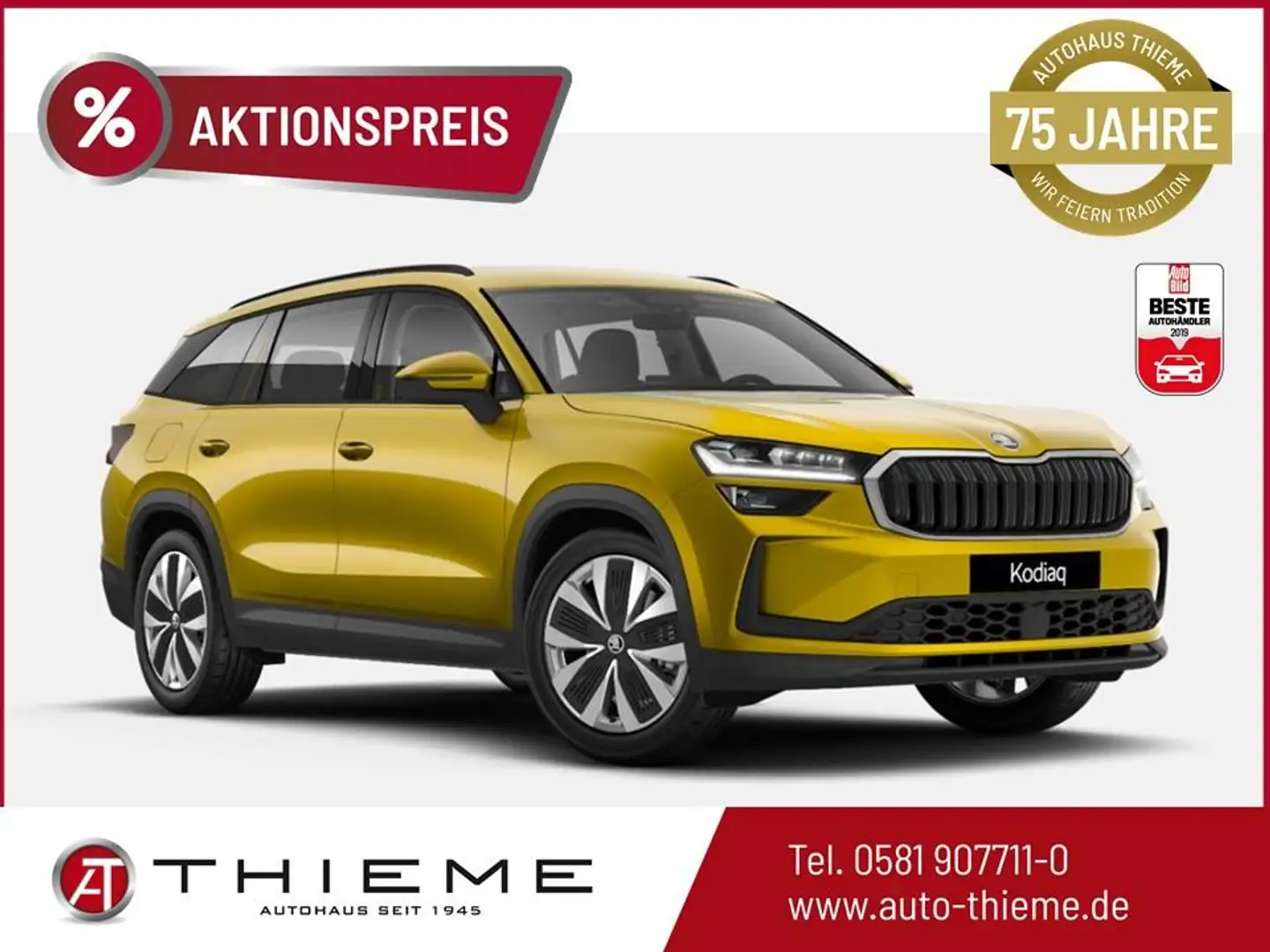 Skoda Kodiaq Selection 193PS TDI DSG 4x4 - RFK/ACC/SideAssis... - 1