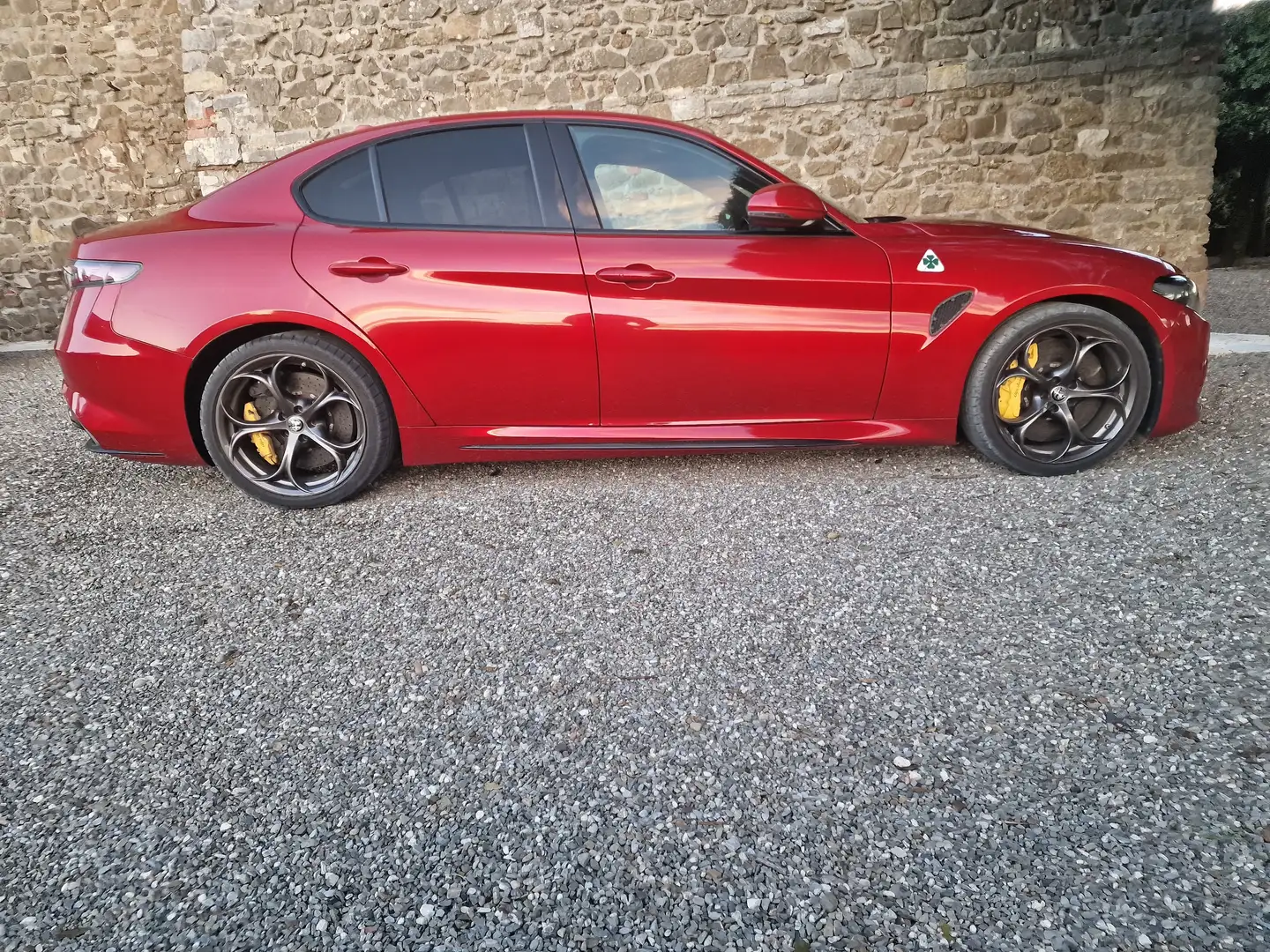 Alfa Romeo Giulia Giulia 2.9 V6 Quadrifoglio 510cv auto Rosso - 1