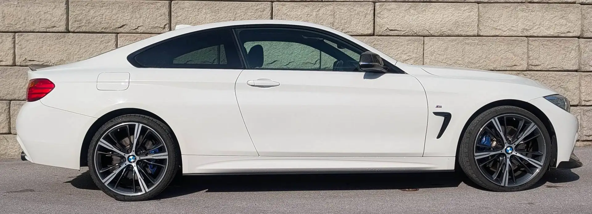 BMW 435 435d xDrive Coupe, M Paket, M Carbon Teile, Österreich-Paket Aut. Österreich-Paket Weiß - 2