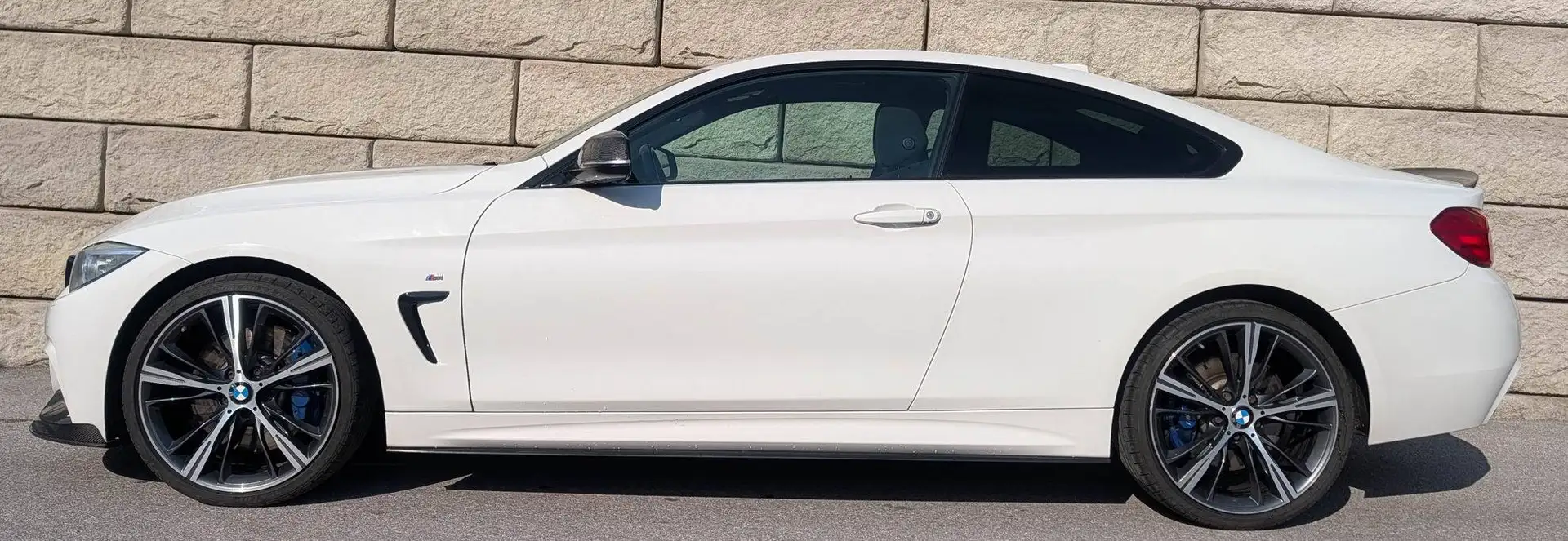 BMW 435 435d xDrive Coupe, M Paket, M Carbon Teile, Österreich-Paket Aut. Österreich-Paket Weiß - 1
