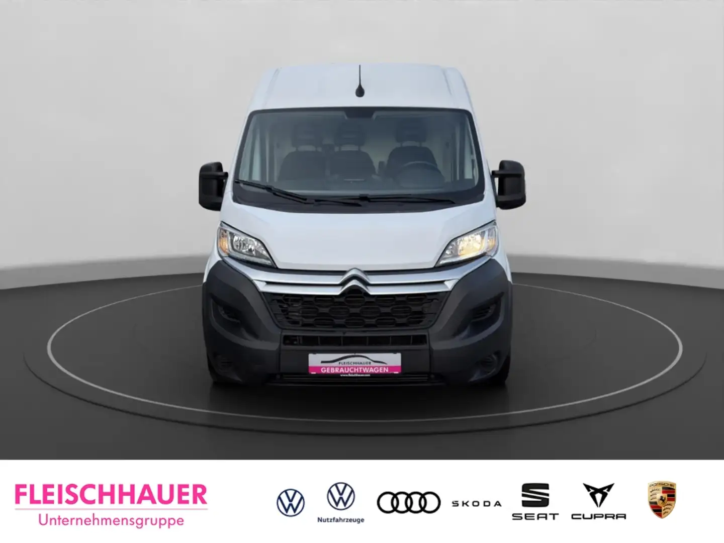 Citroen Jumper Grossraumkasten 35 TDI AHK+Klima+RK+Einparksystem Weiß - 2