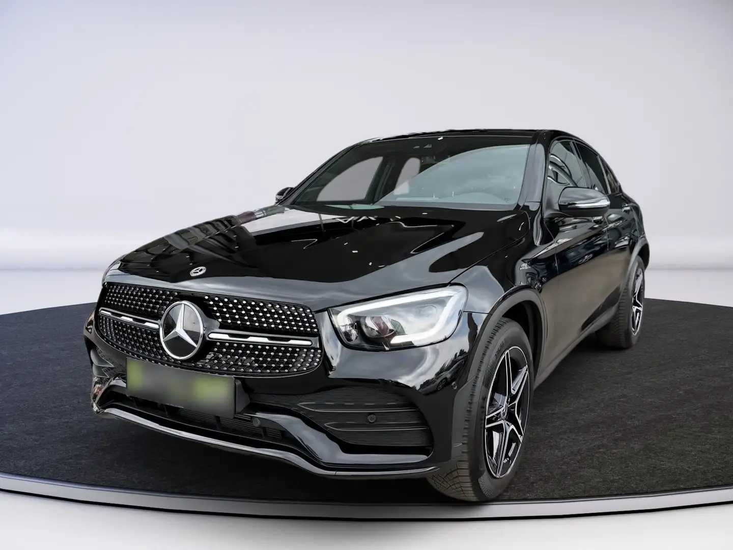 Mercedes-Benz GLC 200 4MATIC Coupé Premium Paket, 19Zoll Alu; Schwarz - 2