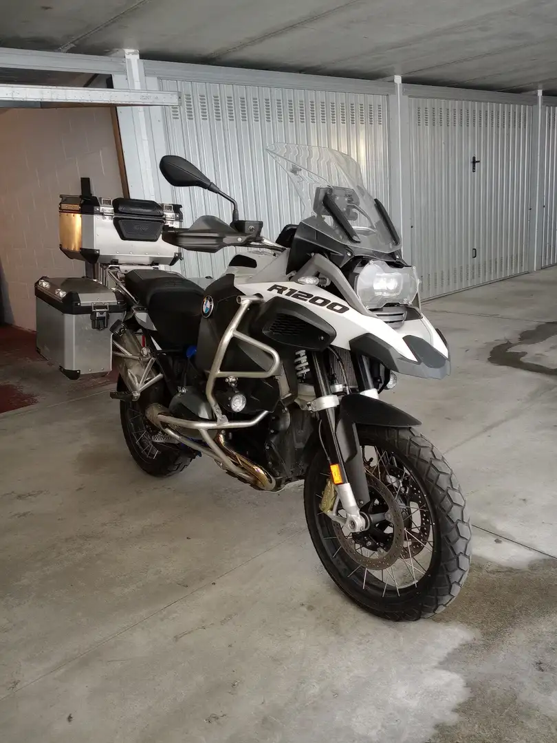 BMW R 1200 GS Adventure rally Blanco - 2