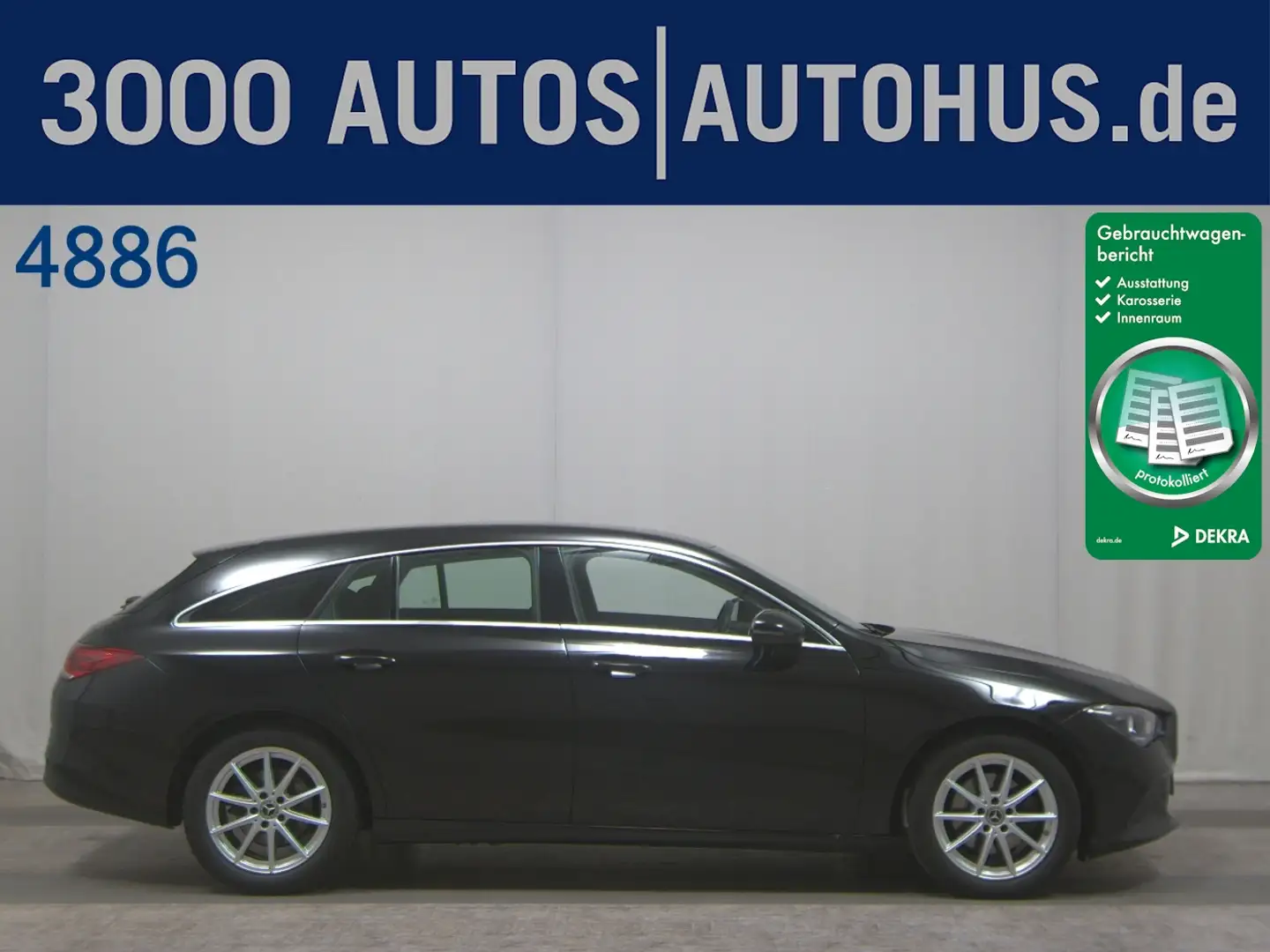 Mercedes-Benz CLA 180 SB d Navi LED MBUX AHK Schwarz - 1