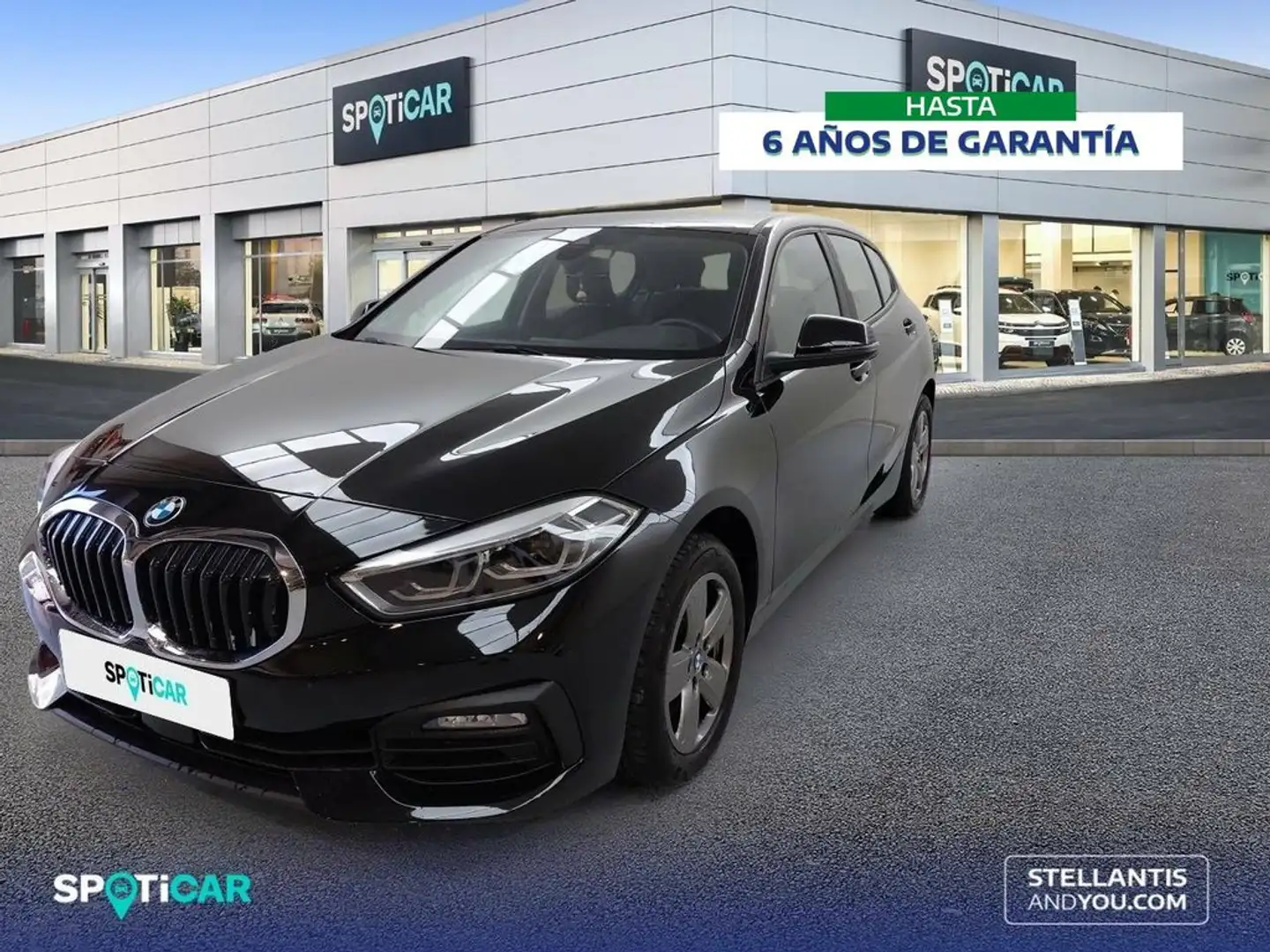 BMW 116 118d - Schwarz - 1