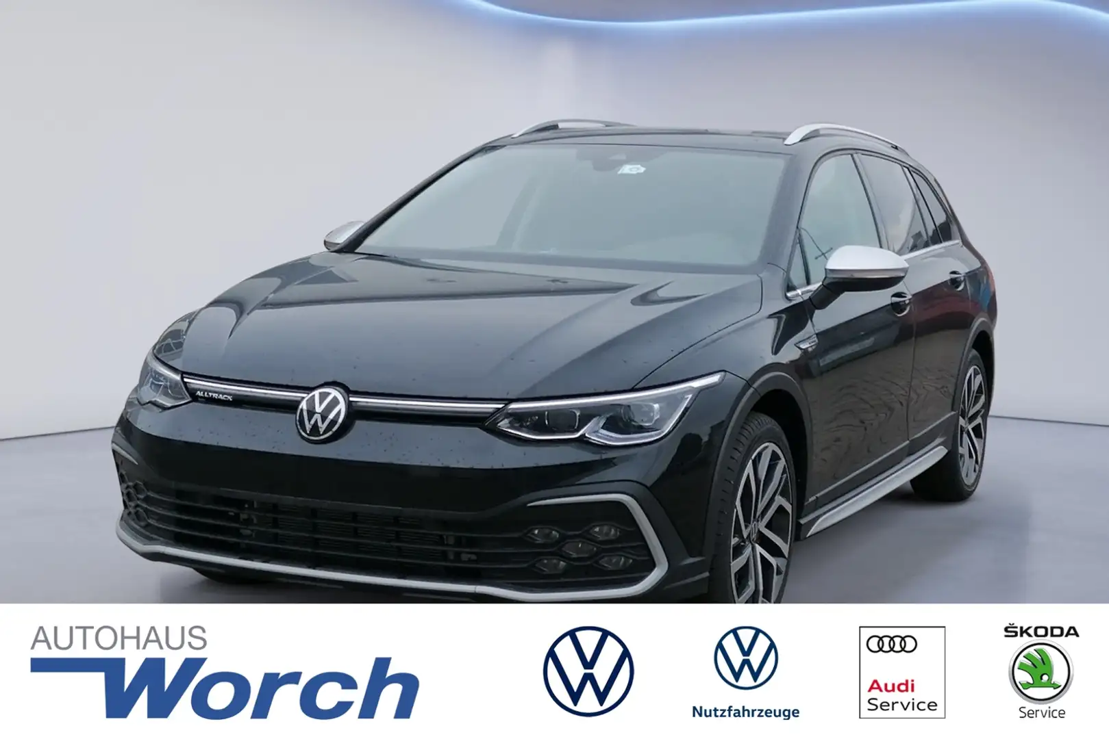 Volkswagen Golf Variant VIII Alltrack 2.0 TDI DSG 4M AHK+Pano+18 Schwarz - 1