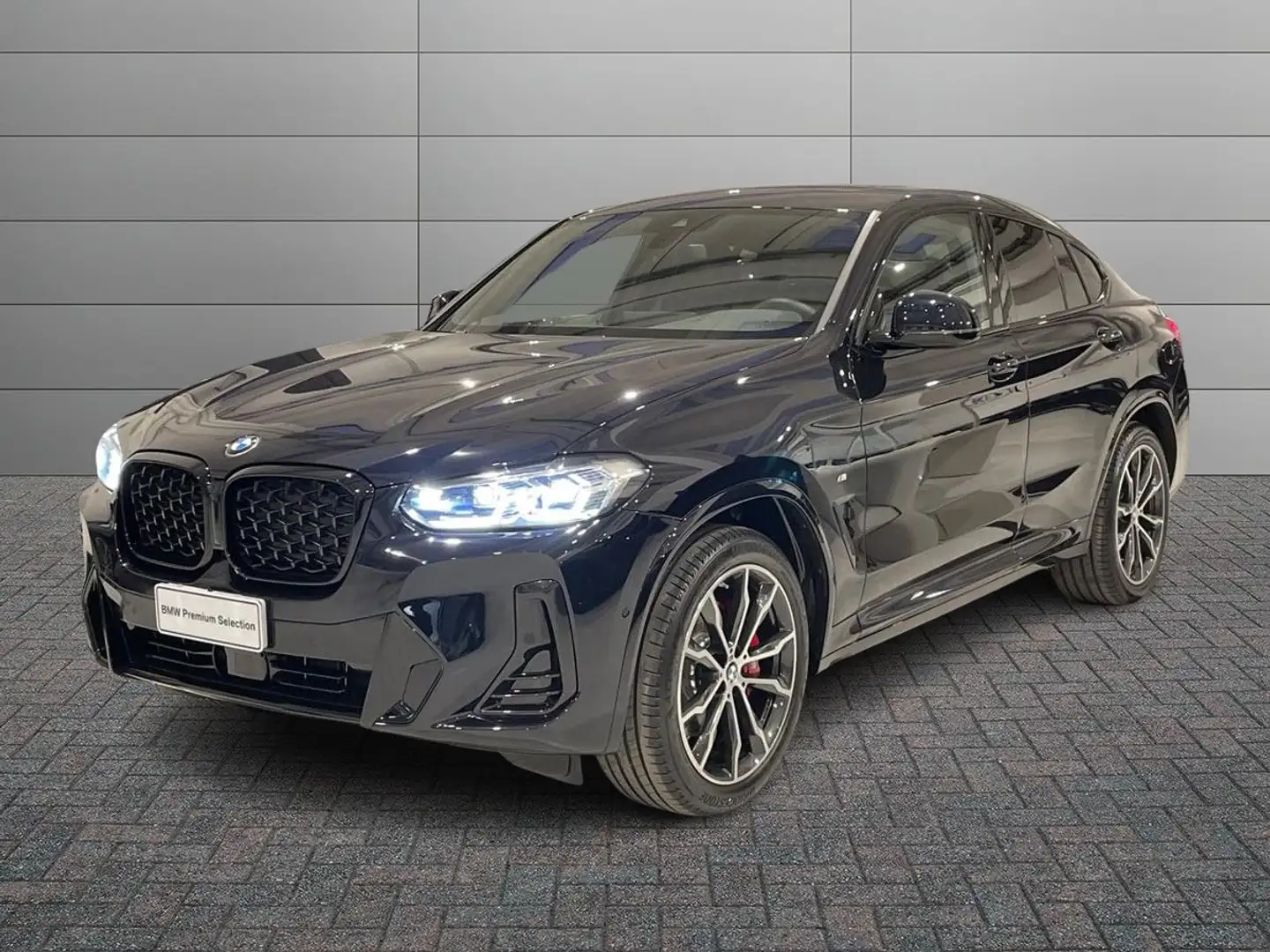BMW X4 xdrive20d mhev 48V Msport auto Zwart - 1