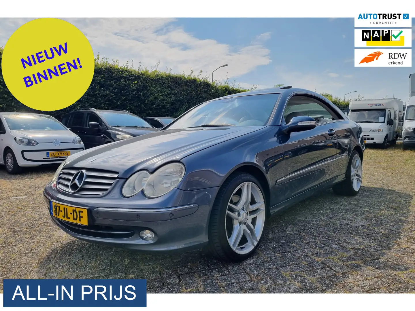 Mercedes-Benz CLK 240 Coupé Elegance ✅APK MEI 2027 Blau - 1