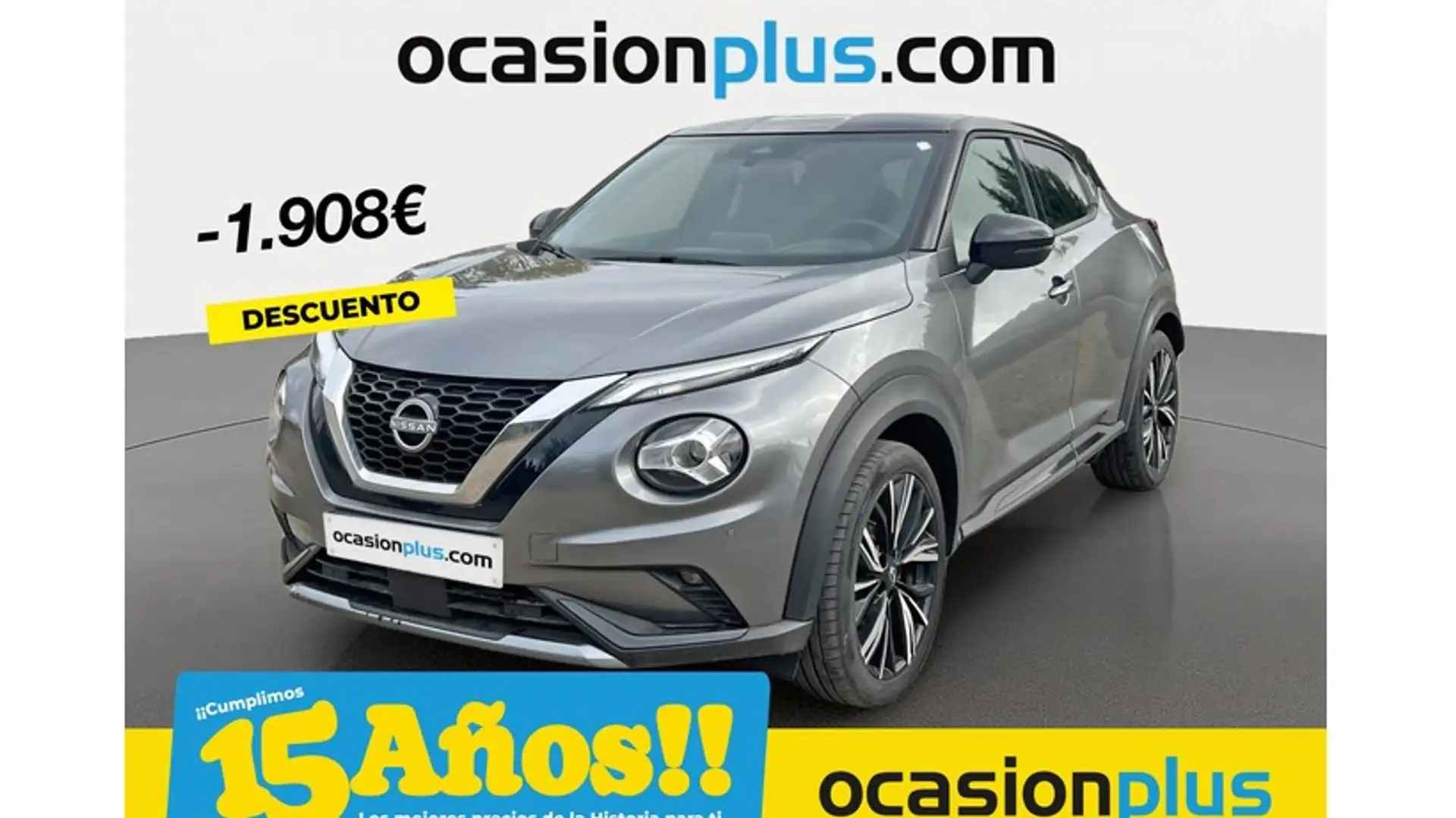 Nissan Juke 1.0 DIG-T N-Design Black 4x2 114 Gris - 1