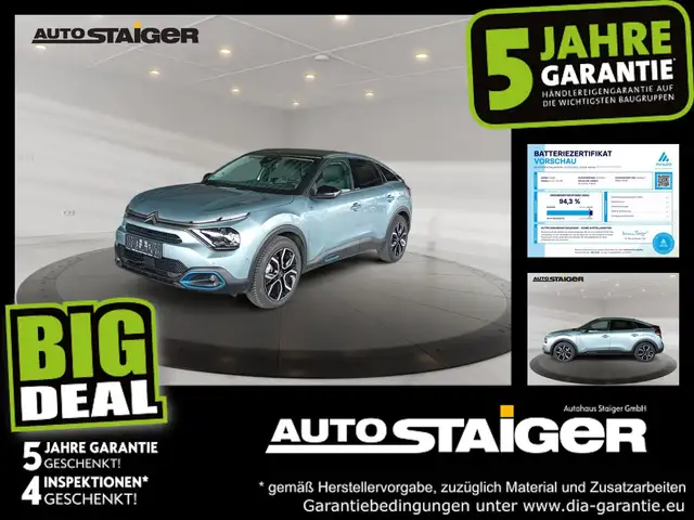 Citroen C4 ë- Shine LED+Navi+SD+SHZ+2xKlima+Kam.+KeyLess