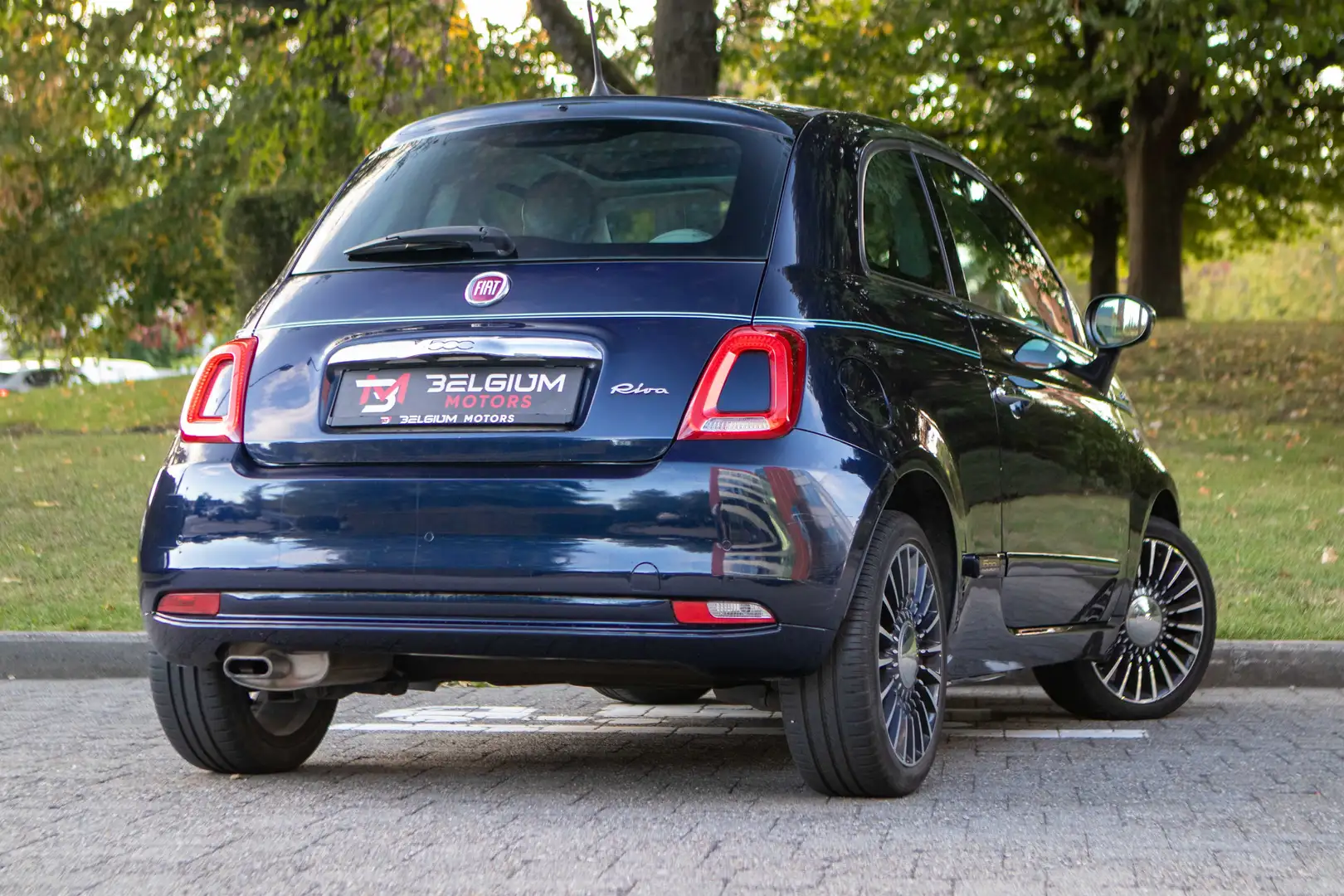 Fiat 500 1.2i Riva - MTA - Carplay - Pano - LED Bleu - 2