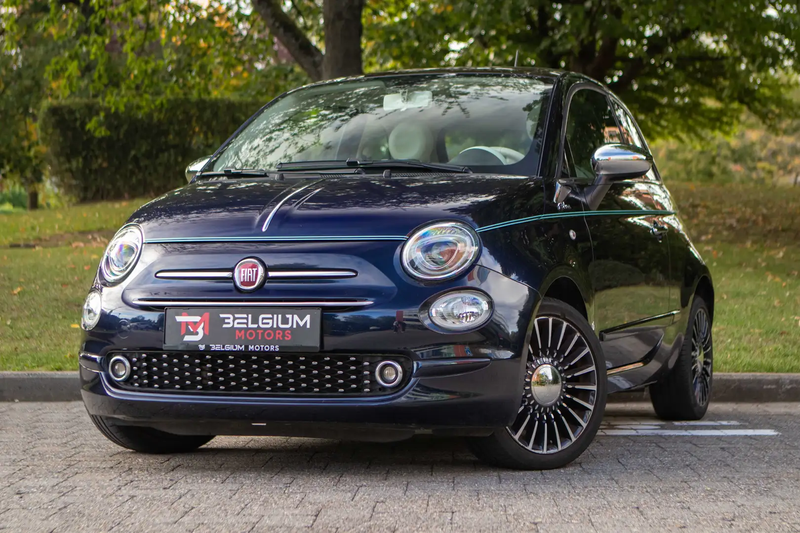 Fiat 500 1.2i Riva - MTA - Carplay - Pano - LED Bleu - 1