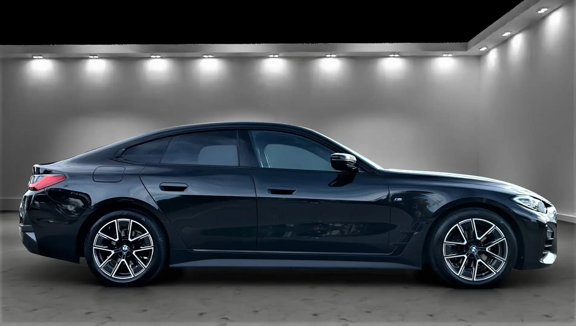 BMW 420 d xDrive GC M Sport LED/LEDER/STHZ/ACC/LANE/VIRTUA Schwarz - 2
