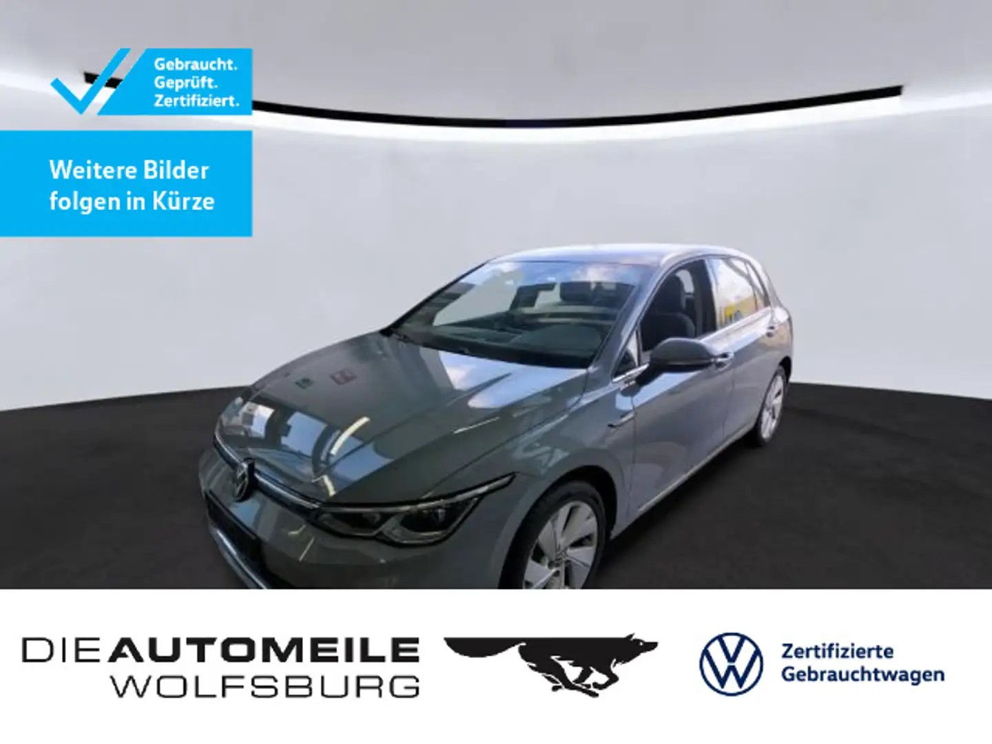 Volkswagen Golf 8 VIII 2.0 TSI DSG Style LED+/Stand/H+K/ACC Grau - 1