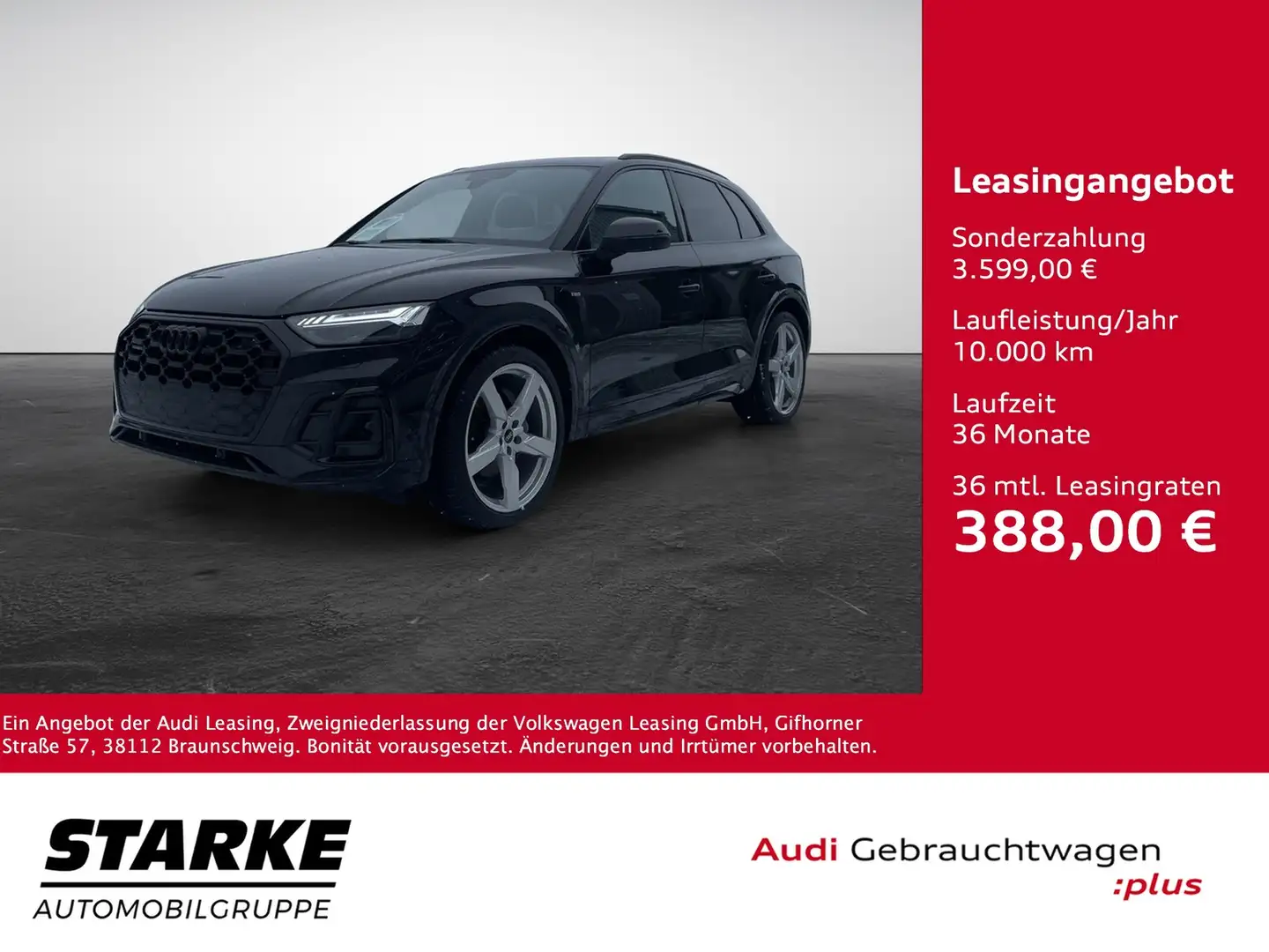 Audi Q5 40 TDI S tronic quattro S line Schwarz - 1