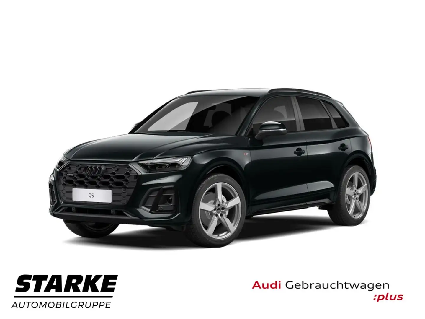 Audi Q5 40 TDI S tronic quattro S line Schwarz - 2