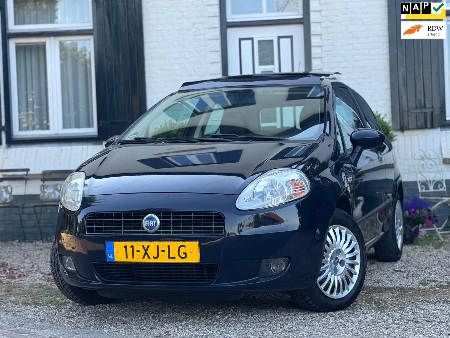 Fiat Grande Punto 1.4 Dynamic|Pano|Elek-ramen| Azul - 1