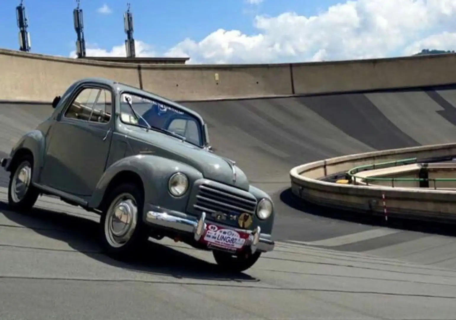 Fiat Topolino Fiat 500 c  trasformabile "topolino" Gris - 1