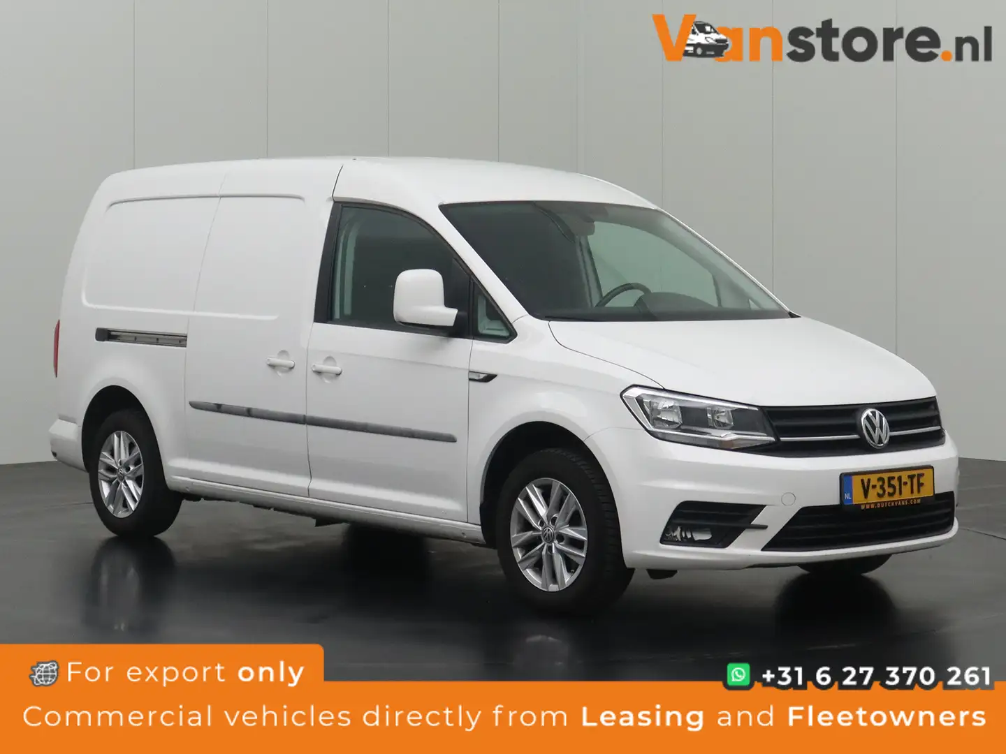 Volkswagen Caddy 2.0TDI L2H1 BMT Maxi Highline | Navigatie | Airco Wit - 1