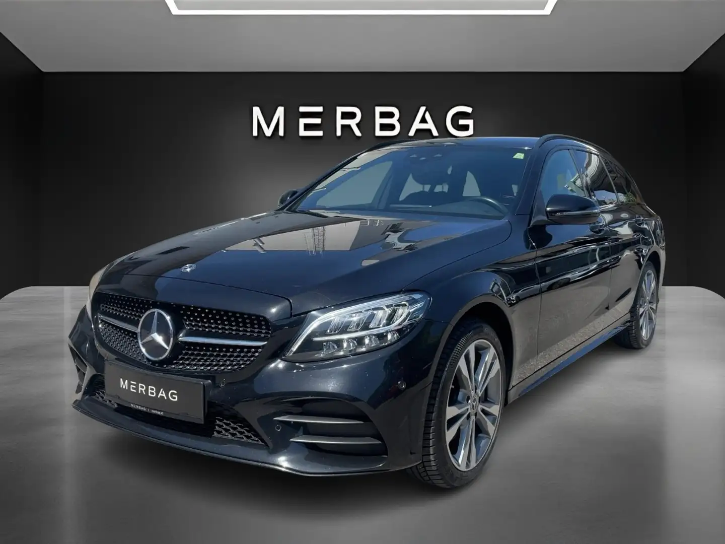 Mercedes-Benz C 180 d T-Modell Schwarz - 1