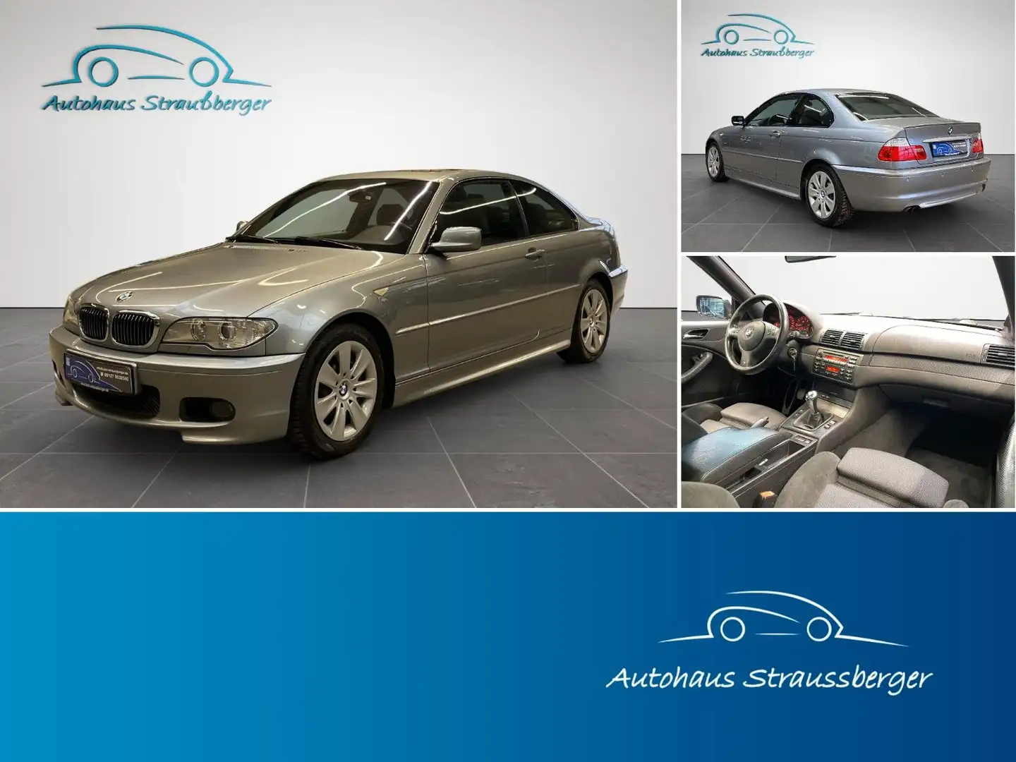 BMW 325 Ci Coupe M-Paket Xenon PDC SD Klimaauto. Grau - 1