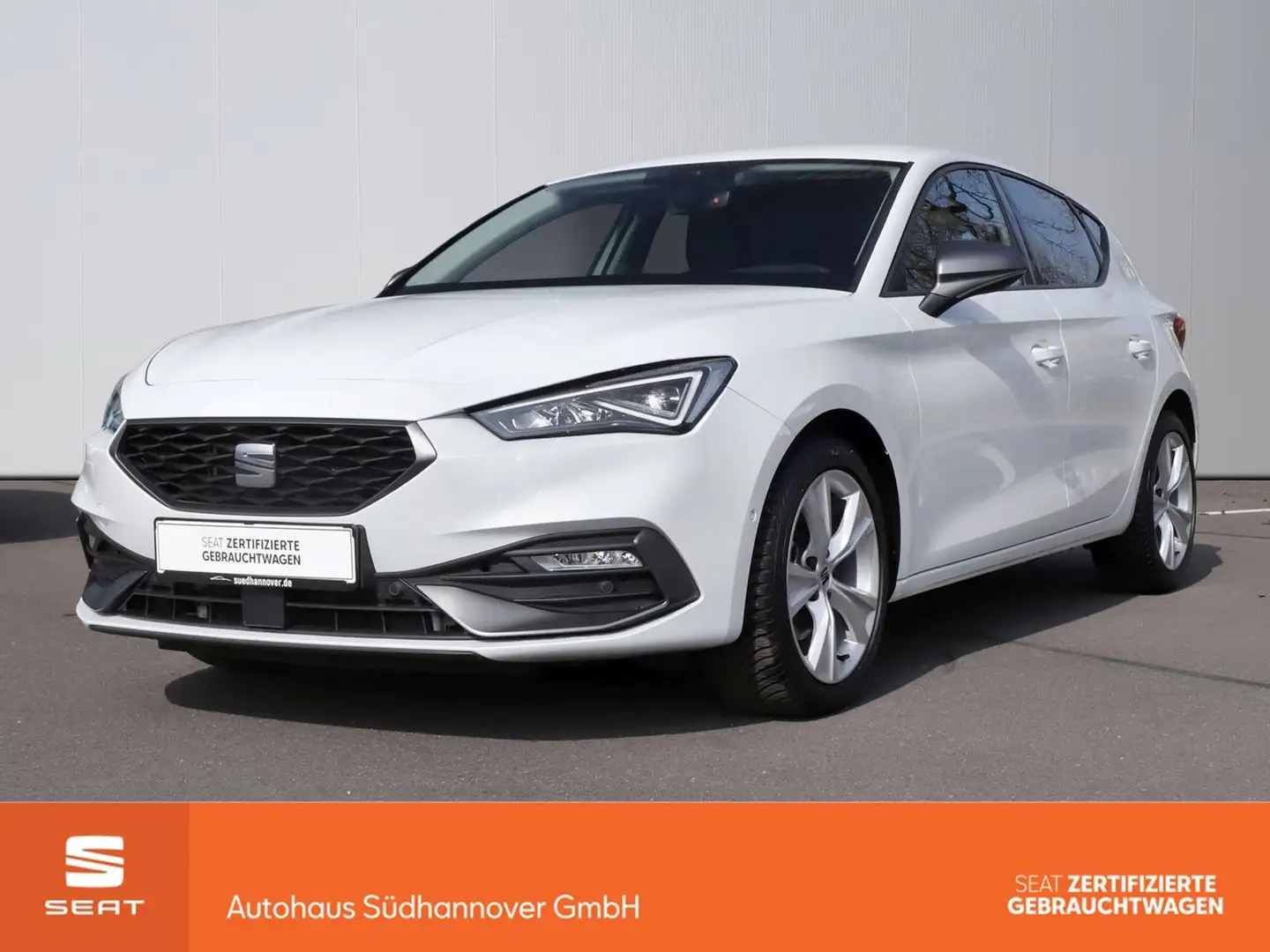 SEAT Leon FR-Line 2.0 TDI DSG NAVI+LED+SHZ+PDC+GRA Weiß - 1